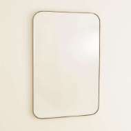 Picture of BANDED MIRROR-BRASS