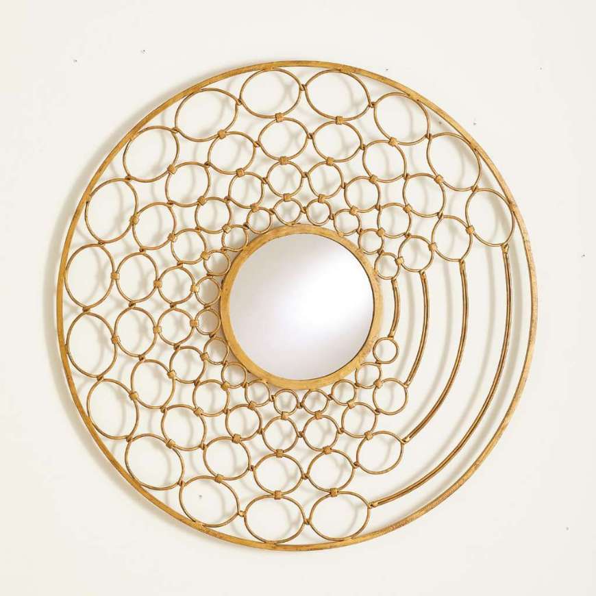 Picture of LOOP MIRROR-GOLD