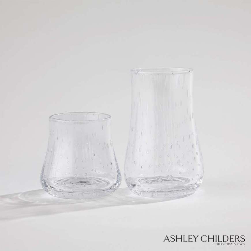 Picture of HAMISH GLASSES-CLEAR SEEDED