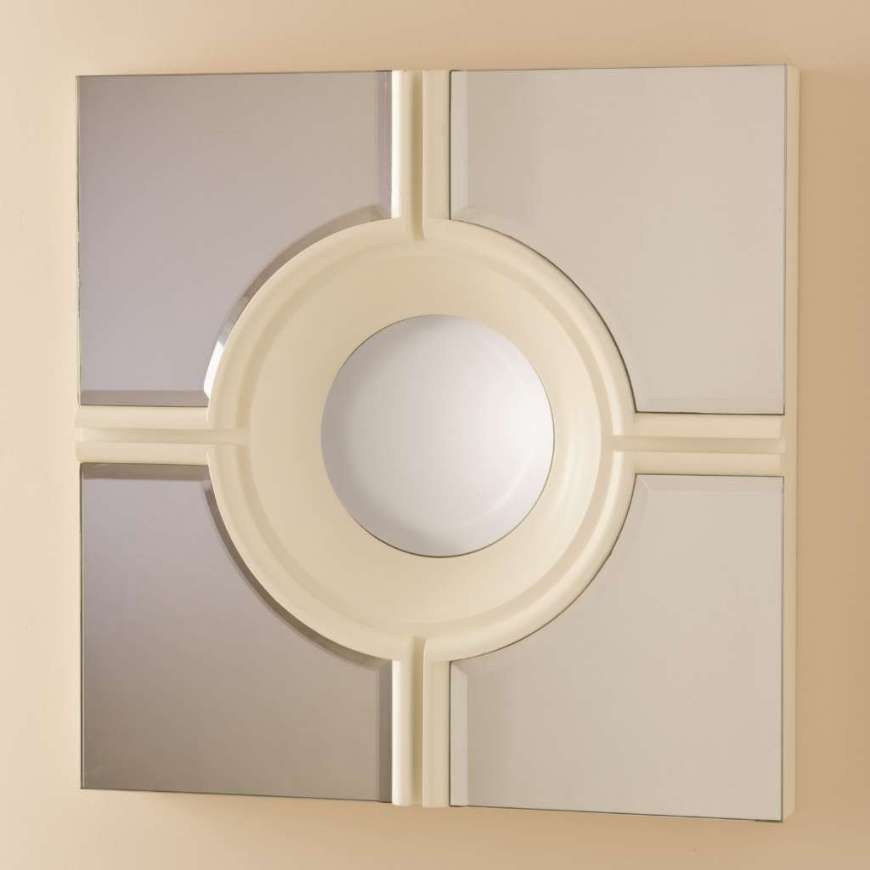 Picture of BULL'S EYE CROSS MIRROR-WHITE