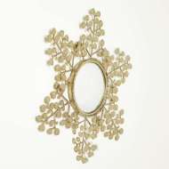 Picture of LEAFY MIRROR-BRASS