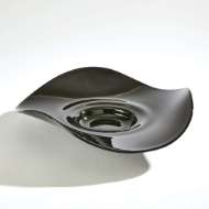 Picture of WAVY EDGE BOWL-BLACK