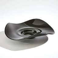 Picture of WAVY EDGE BOWL-BLACK