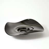 Picture of WAVY EDGE BOWL-BLACK