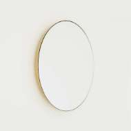 Picture of FRAMELESS MIRROR-ANTIQUE BRASS