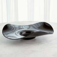 Picture of WAVY EDGE BOWL-BLACK