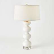 Picture of STACKED BULB LAMPS-MATTE WHITE