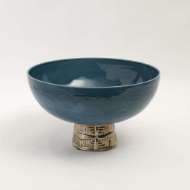 Picture of MAZE COMPOTE-COBALT/ANTIQUE GOLD