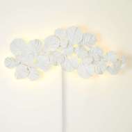 Picture of FIDDLE FIG LIGHTED WALL DECOR-WHITE