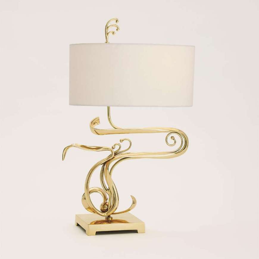 Picture of FETE TABLE LAMP-BRASS