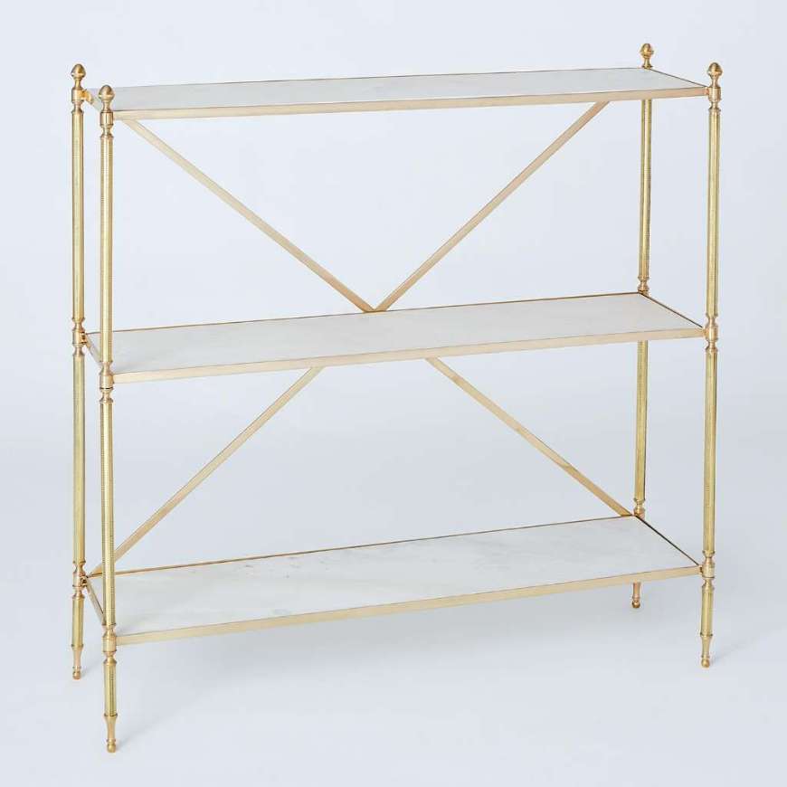 Picture of ACORN OPEN SHELF-BRASS