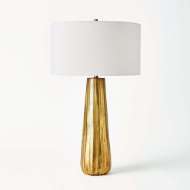 Picture of CHASED ROUND TABLE LAMP-ANTIQUE BRASS