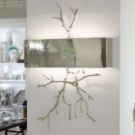 Picture of TWIG ELECTRIFIED WALL SCONCE-NICKEL