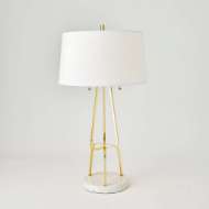 Picture of INTERSECTING LAMP-BRASS