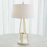 Picture of INTERSECTING LAMP-BRASS