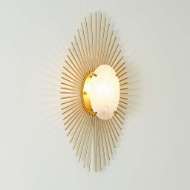 Picture of RADIAL BURST ELECTRIFIED WALL SCONCE-GOLD-HW