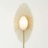 Picture of RADIAL BURST ELECTRIFIED WALL SCONCE-GOLD