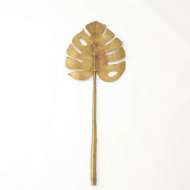 Picture of BRASS MONSTERA LEAF