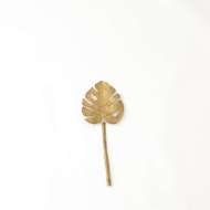 Picture of BRASS MONSTERA LEAF