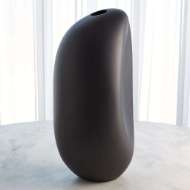 Picture of RIVER STONE VASES-BLACK