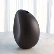 Picture of RIVER STONE VASES-BLACK