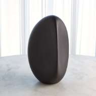 Picture of RIVER STONE VASES-BLACK