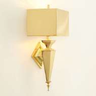 Picture of DIAMOND SCONCE-BRASS