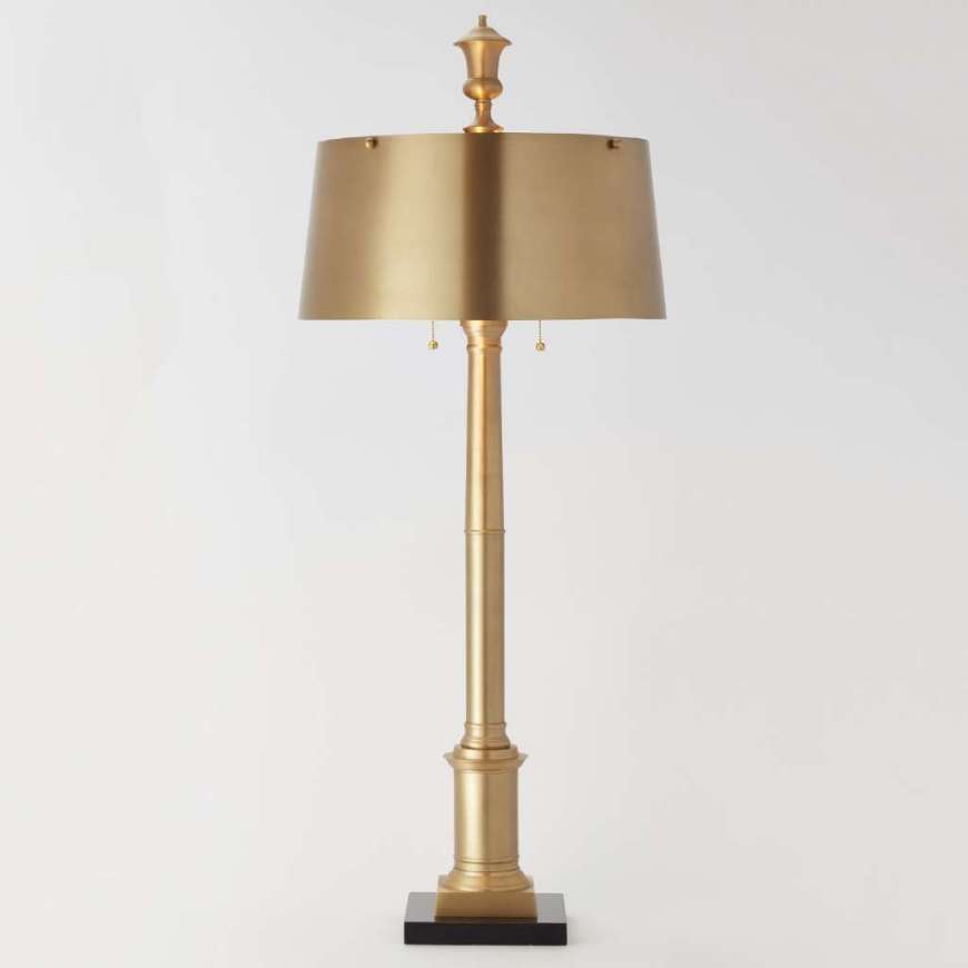 Picture of LIBRARY LAMP-ANTIQUE BRASS