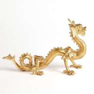 Picture of STANDING DRAGON-GOLD LEAF