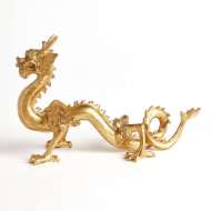 Picture of STANDING DRAGON-GOLD LEAF