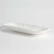 Picture of FAUX TIMBER RECTANGULAR BOWL-MATTE WHITE