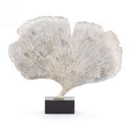 Picture of GINKGO LEAF SCULPTURE-SILVER FINISH