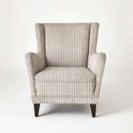 Picture of LOUNGE CHAIR-WIDE WALE CORDUROY-SMOKE