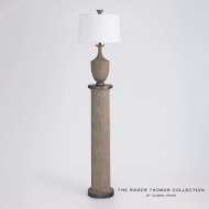 Picture of COLUMN FLOOR LAMP-GREY SANDBLASTED OAK