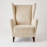 Picture of WING CHAIR-WIDE WALE CORDUROY