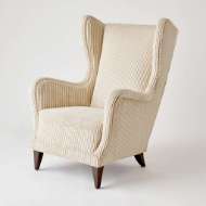 Picture of WING CHAIR-WIDE WALE CORDUROY