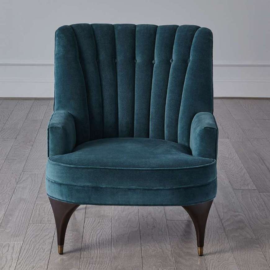 Picture of DUNCAN CHAIR-DRAGONFLY VELVET