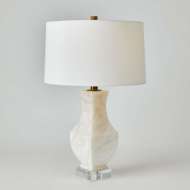 Picture of ALABASTER SQUARE URN LAMP