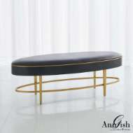 Picture of ELLIPSE BENCH-EBONY