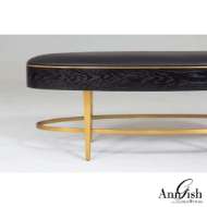 Picture of ELLIPSE BENCH-EBONY