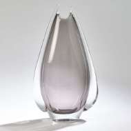 Picture of FIN VASE-GREY