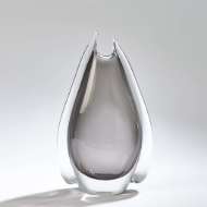 Picture of FIN VASE-GREY