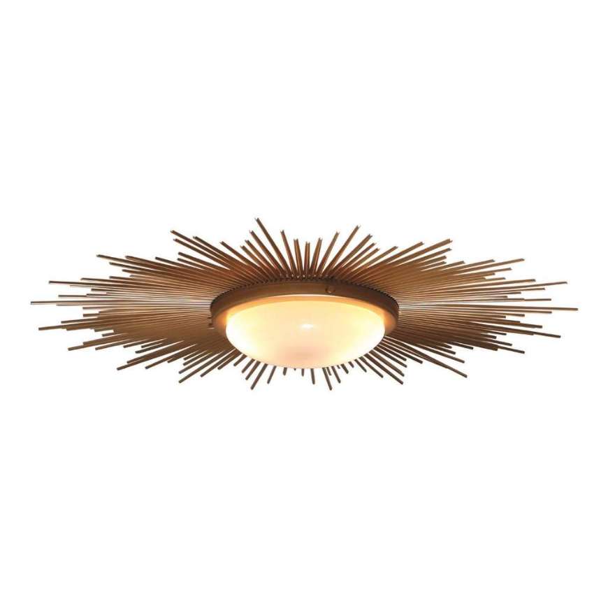 Picture of SUNBURST LIGHT FIXTURE-GOLD