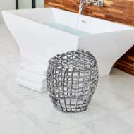 Picture of WOVEN WIRE STOOL