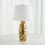 Picture of SHINY BARREL LAMP-GOLD