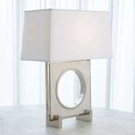 Picture of PASSAGEWAY TABLE LAMP-SHINY NICKEL-SQUARE