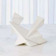 Picture of ANGULAR OUTCROP SCULPTURE-WHITE-SM