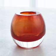 Picture of COLOR DROP VOTIVE-BURNT ORANGE