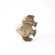 Picture of FISHY SCULPTURE-ANTIQUE BRASS