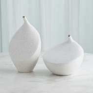 Picture of BUDDAH VASES-WHITE